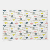 Cactus & Llamas Pattern Theedoek (Horizontaal)