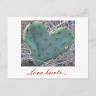 Cactus, Love doet pijn... Briefkaart