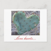 Cactus, Love doet pijn... Briefkaart (Voorkant)
