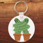 Cactus Love Sleutelhanger (Voorkant)