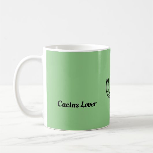 Cactus Lover Koffiemok (Links)