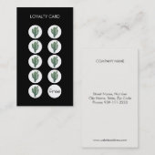 Cactus Loyalty Punch Visitekaartje (Voorkant / Achterkant)