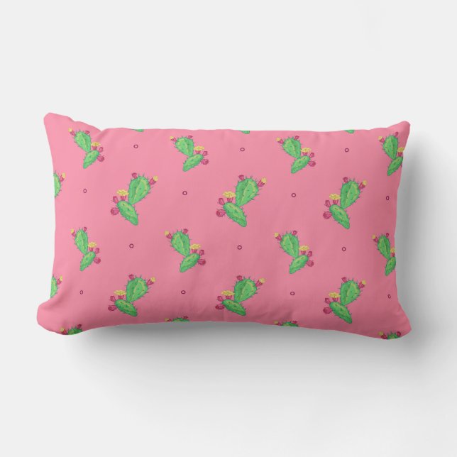 Cactus Lumbar Pillow Kussen (Voorkant)