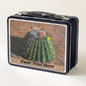 Cactus Lunch Box - Optionele personalisatie (Achterkant)