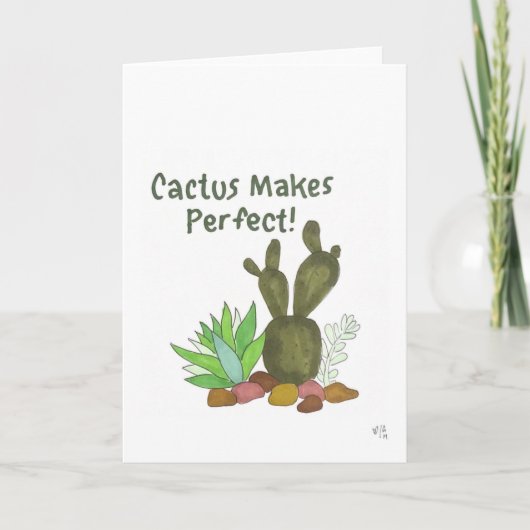 Cactus maakt de perfecte Kaart (Voorkant)