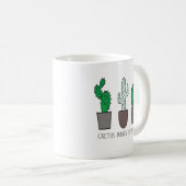 Cactus maakt Perfect Pun Koffiemok (Voorkant rechts)