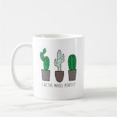 Cactus maakt Perfect Pun Koffiemok (Links)