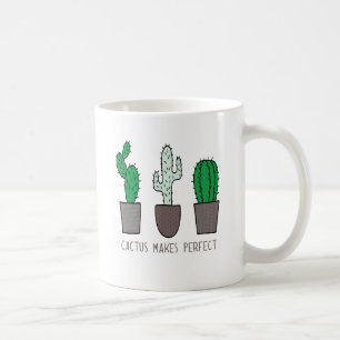 Cactus maakt Perfect Pun Koffiemok