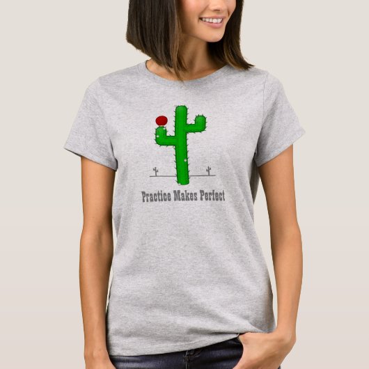 Cactus Maakt Perfect - T-shirt (Voorkant)