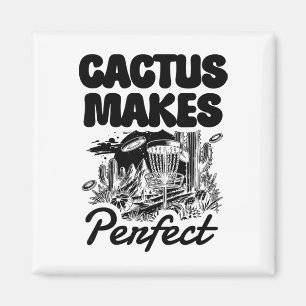 Cactus maakt perfecte discgolfavontuur  magneet