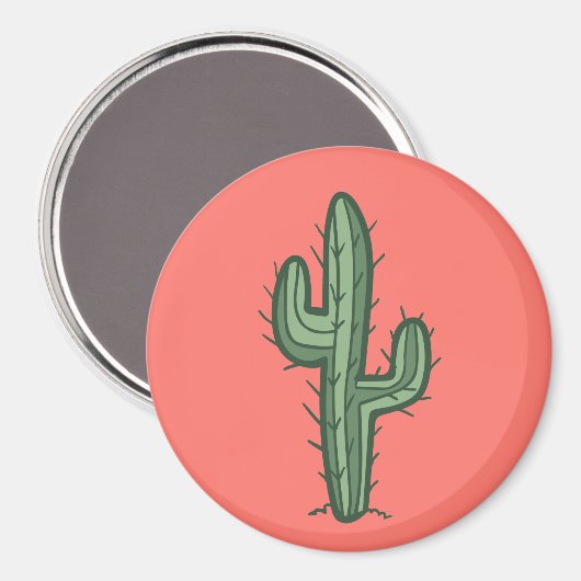 Cactus Magneet (Voorkant / Achterkant)