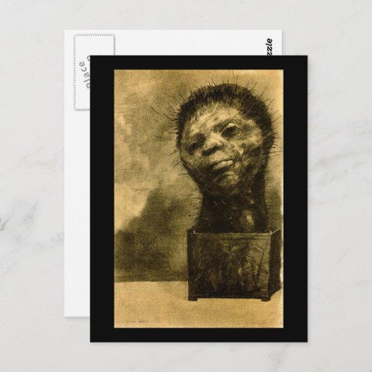 Cactus Man Briefkaart (Voorkant / Achterkant)