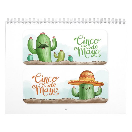 Cactus Mayo Kalender (Hoes)