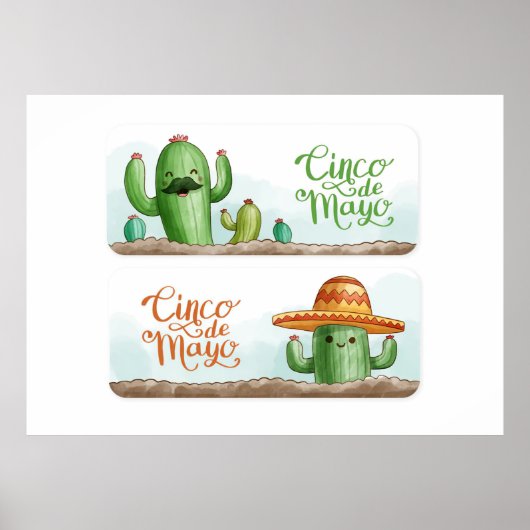 Cactus Mayo Poster (Voorkant)