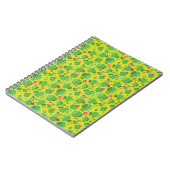 Cactus me Outside (groen) - notebook Notitieboek (Linkerzijde)