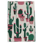 Cactus Medium Cadeauzakje (Achterkant)