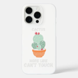 Cactus, meer als niet kunnen aanraken. iPhone 16 pro hoesje
