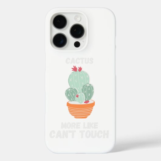 Cactus, meer als niet kunnen aanraken. Case-Mate iPhone case (Achterkant)