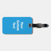 Cactus met bier bagagelabel (Achterkant horizontaal)