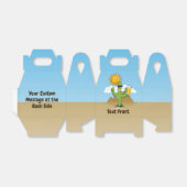 Cactus met bier bedankdoosjes (Uitgevouwen)