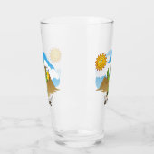 Cactus met bier glas (Links)