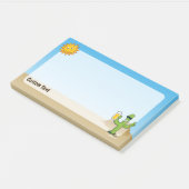 Cactus met Bier Post-it® Notes (Schuin)
