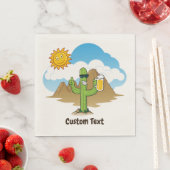 Cactus met bier servet (Insitu)