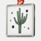 Cactus Metalen Ornament (Links)