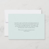 Cactus Mexicaans Feest Bruidsjurk Shower Bedankkaart (Achterkant)