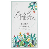 Cactus Mexicaans Feest Bruidsjurk Shower Klein Cadeauzakje (Achterkant)