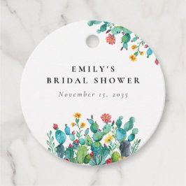 Cactus Mexicaans Feest Bruiloft Bedankjes Labels