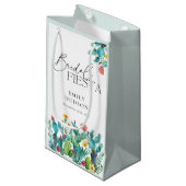 Cactus Mexicaans Feest Bruiloft Klein Cadeauzakje (Voorkant Gekanteld)