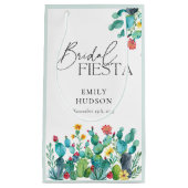 Cactus Mexicaans Feest Bruiloft Klein Cadeauzakje (Voorkant)