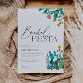 Cactus Mexicaans Fiesta Bridal Douche Uitnodiging
