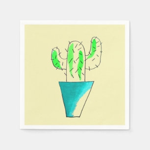 Cactus Mexicaanse diner Servet