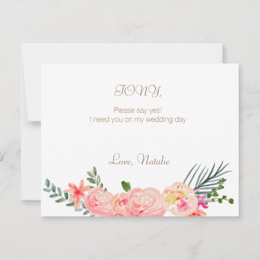 Cactus Mexicaanse Wordt U onze ceremoniemeester Ka Kaart (Achterkant)