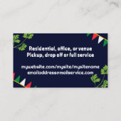 Cactus Mexicaanse Zuidwestelijke keuken catering Visitekaartje (Achterkant)