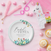 Cactus Mexican Fiesta Bruiloft Feest Papieren Bordje (Feest)