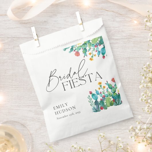 Cactus Mexican Fiesta Bruiloftsfeest Bedankzakje (Geknipt)