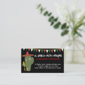 Cactus Mexican Southwestern cuisine catering Visitekaartje (Staand voorkant)