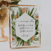 Cactus Mimosa Bar Poster