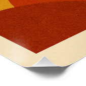 CACTUS - Minerale elegantie van de gestileerde woe Perfect Poster (Hoek)