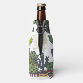 Cactus monogram C Flesjeskoeler (Fles Achterkant)