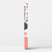 Cactus, monstera: modern naadloos patroon. Case-Mate iPhone case (Achterkant / Links)