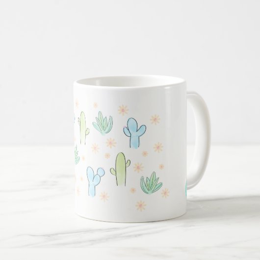 cactus mood koffiemok (Voorkant rechts)