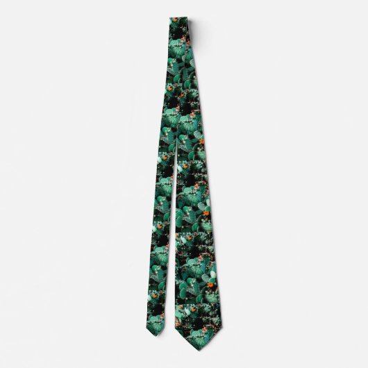 Cactus Necktie Stropdas (Achterkant)