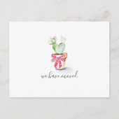 Cactus New Home Holiday Moving Announcemet Briefkaart (Voorkant)