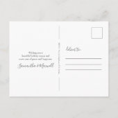 Cactus New Home Sweet Home Moving Announcement Briefkaart (Achterkant)