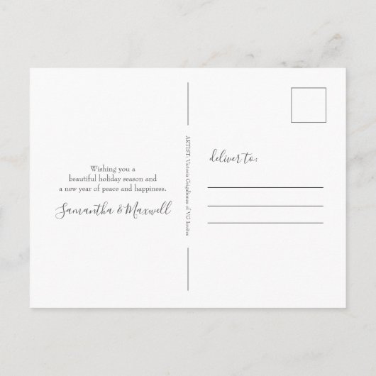 Cactus New Home Sweet Home Moving Announcement Briefkaart (Achterkant)