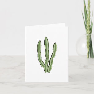 Cactus Note Cards Kaart